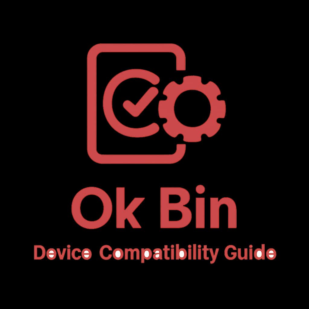 An icon representing the Ok Bin Device Compatibility Guide.
