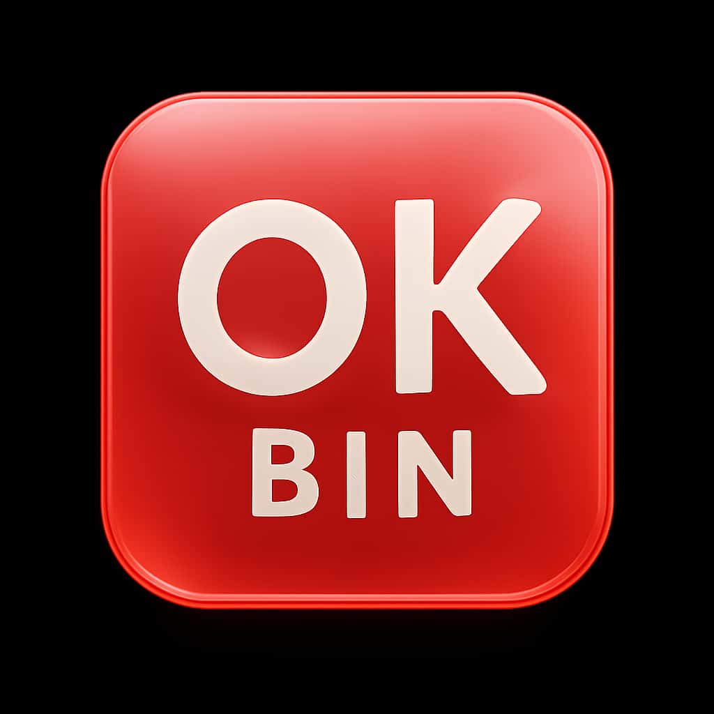 Ok Bin App Icon