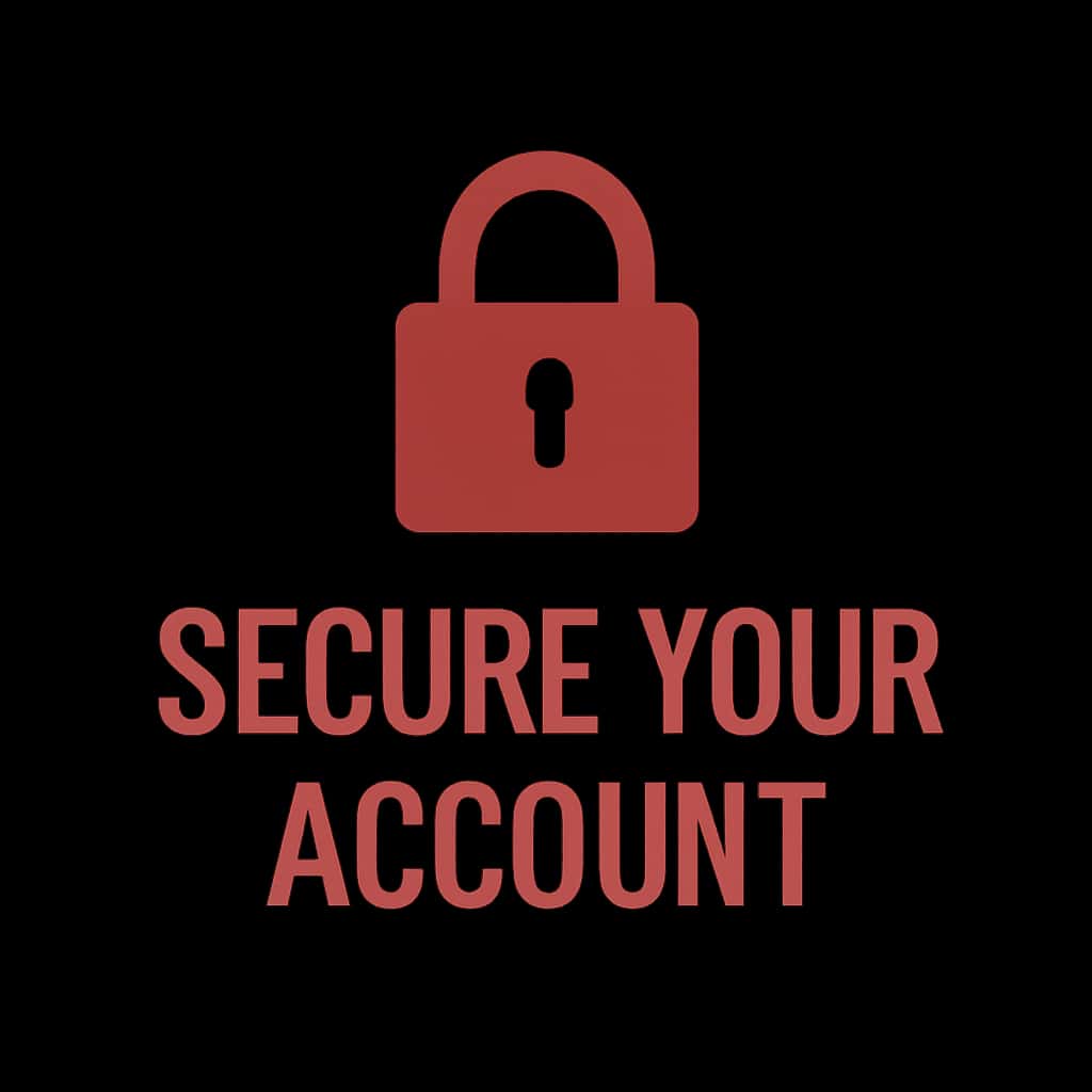 Badge icon representing secure account management for Ok Bin.