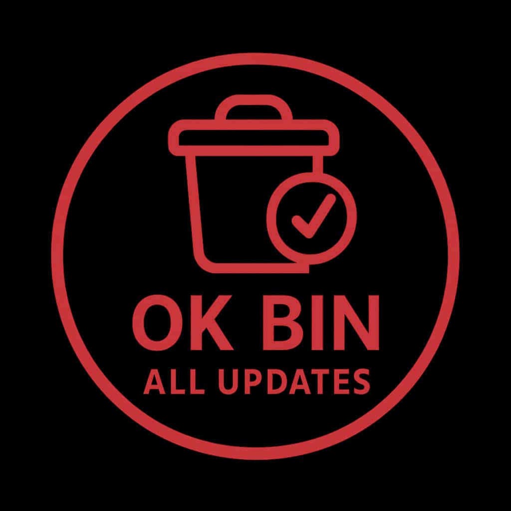 An icon for All Ok Bin Updates guide.