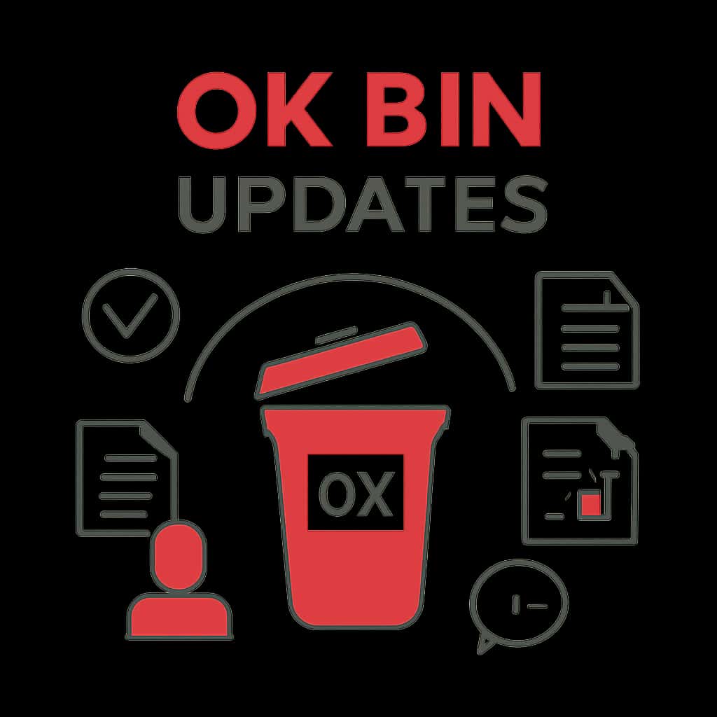 Diagram illustrating the update process for Ok Bin.