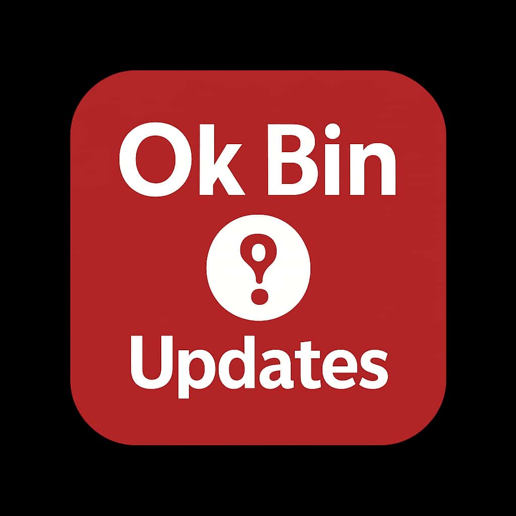 Icon representing Ok Bin Updates.